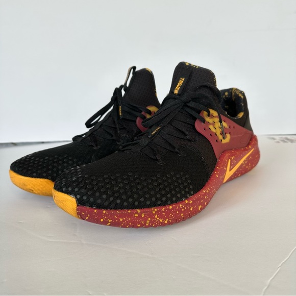 Men's Nike Black/Cardinal USC Trojans Free TR V8 size 13 - Picture 4 of 10
